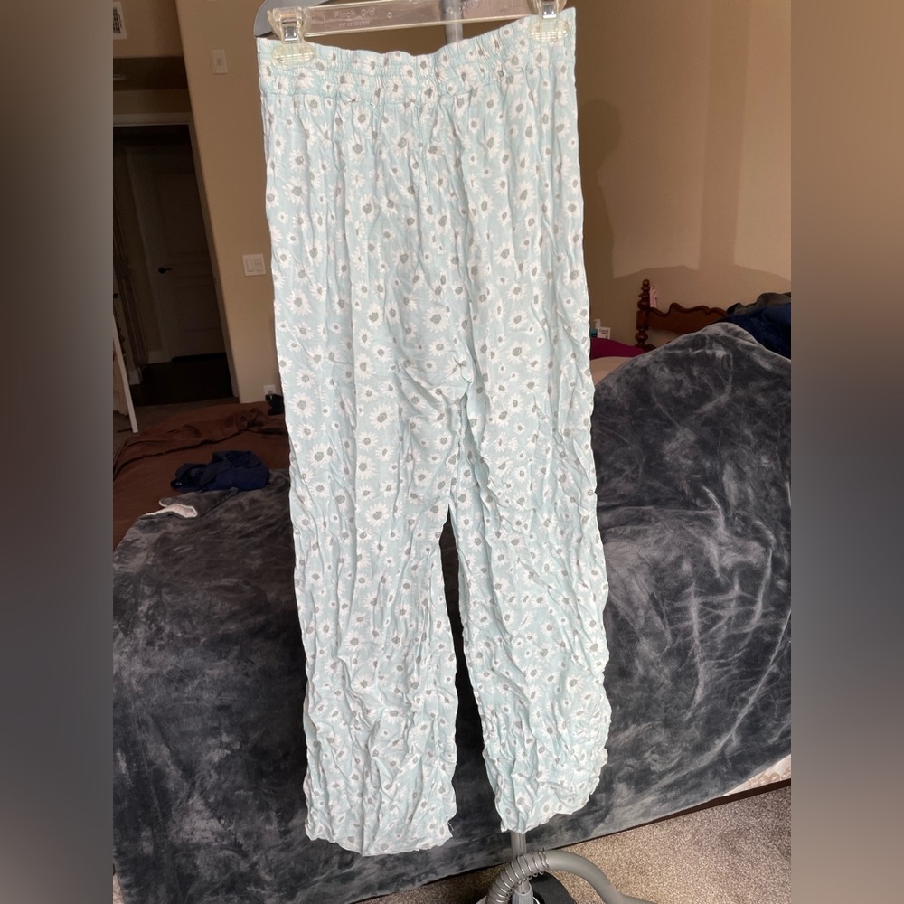 Floral pajama pants, size small